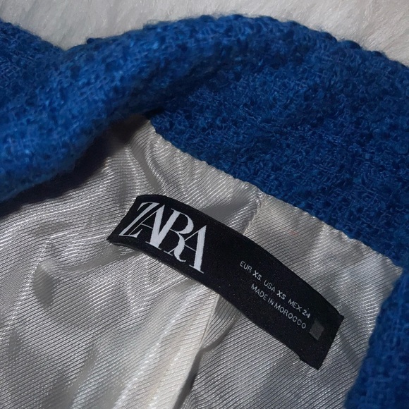 ZARA Textured Blazer - Picture 3 of 13